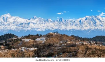 mount-chaukhamba-peak-village